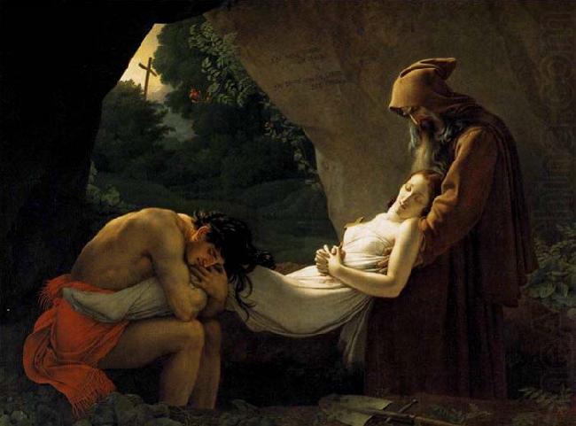 The Entombment of Atala, Girodet-Trioson, Anne-Louis